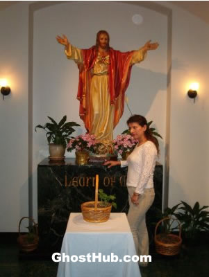 Orb in Church